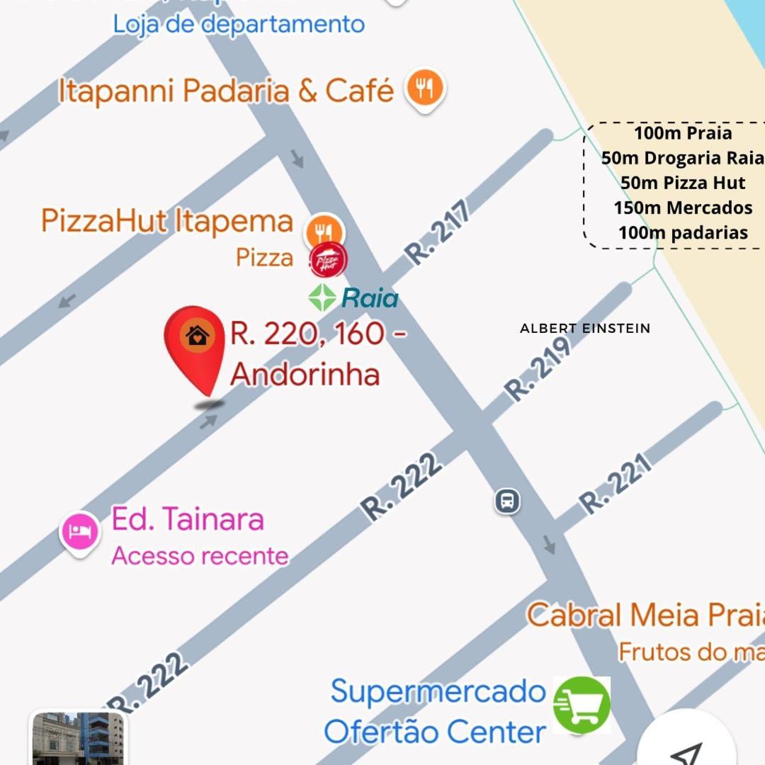 Apartamento 3 Suites A 100M Do Mar อิตาเปมา ภายนอก รูปภาพ